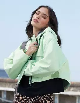 Зеленая непромокаемая куртка премиум-класса ASOS DESIGN