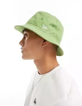 Зеленая панама с логотипом New Era