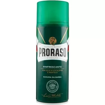 Зеленая пена для бритья для бороды All Beard, Proraso