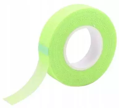 Зеленая перфорированная лента для ресниц, 1,2 см X 9 м Project Lashes