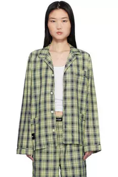 Зеленая пижамная рубашка Rodeo MAGNIBERG