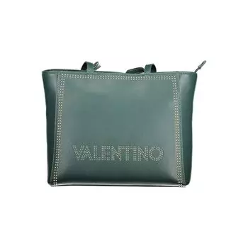 Зеленая полиэтиленовая сумка Valentino Bags, зеленый