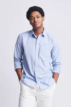 Зеленая рубашка из 100% хлопка Aubin, синий