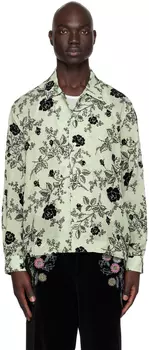 Зеленая рубашка Sweetunia Bode