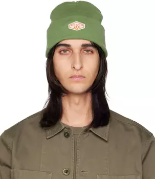 Зеленая шапка Falksson Nudie Jeans