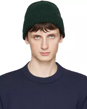 Зеленая шапка N01D4 Stone Island