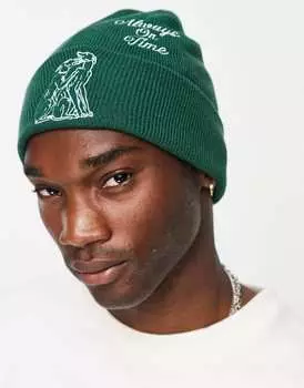 Зеленая шапка Obey никогда не поздно