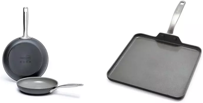 Зеленая Сковорода Chatham с твердым анодированием GreenPan