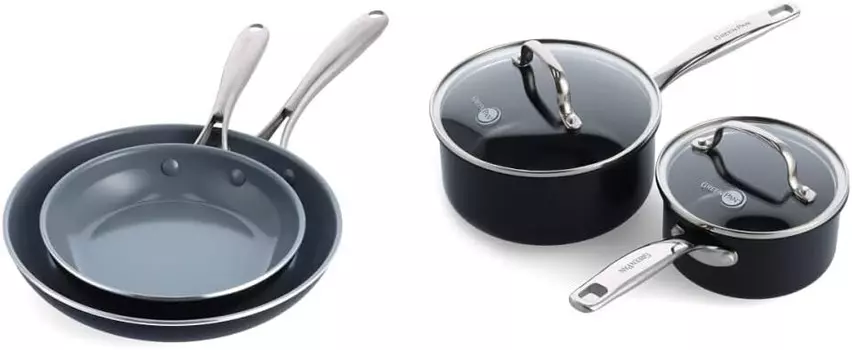 Зеленая Сковорода Swift Healthy с керамическим антипригарным покрытием GreenPan