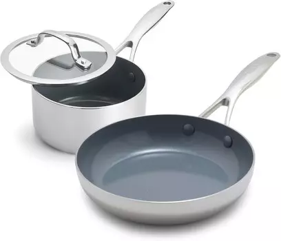 Зеленая Сковорода Valencia Pro GreenPan, Stainless Steel