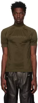 Зеленая спортивная водолазка MISBHV