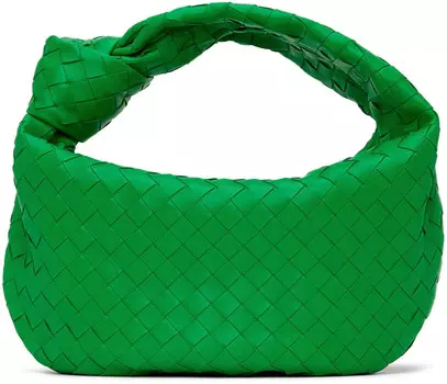 Зеленая сумка через плечо Teen Jodie Bottega Veneta