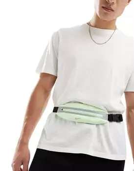 Зеленая сумка для бега Nike Slim 3.0