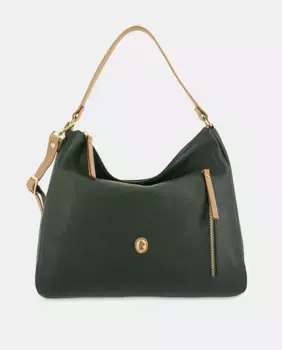 Зеленая сумка-хобо El Potro