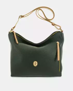 Зеленая сумка-хобо El Potro