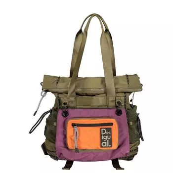 Зеленая сумка из полиэстера Desigual