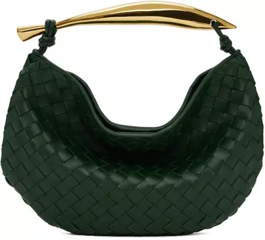 Зеленая сумка из сардин Bottega Veneta