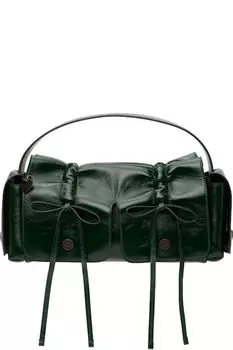 Зеленая сумка с множеством карманов Acne Studios