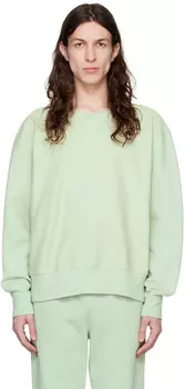 Зеленая тяжелая толстовка Les Tien