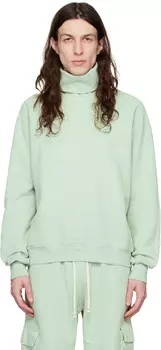 Зеленая водолазка реглан Les Tien