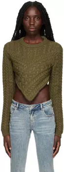 Зеленая водолазка Vela Miaou