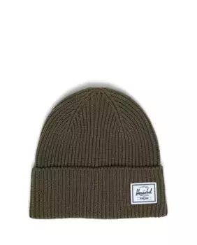 Зеленая вязаная шапка унисекс Herschel