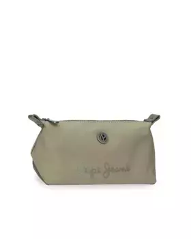Зеленая женская косметичка на молнии Corin Pepe Jeans, зеленый