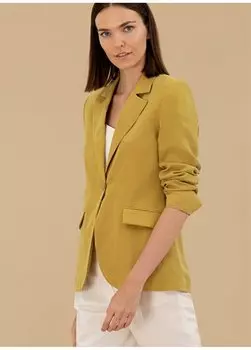 Зеленая женская куртка стандартного кроя MASSI-C Pierre Cardin, зеленый
