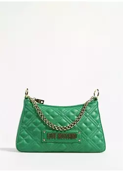 Зеленая женская сумочка Love Moschino