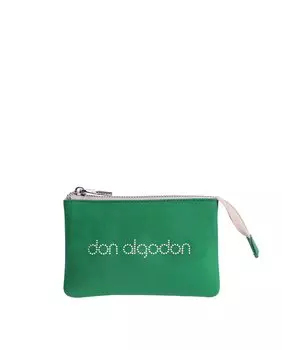Зеленая женская сумочка на молнии Don Algodn, зеленый