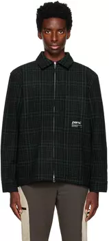 Зелено-черная куртка Самара Черная Parel Studios