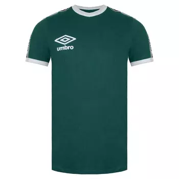 Зелено- футболка ringer Umbro, зеленый