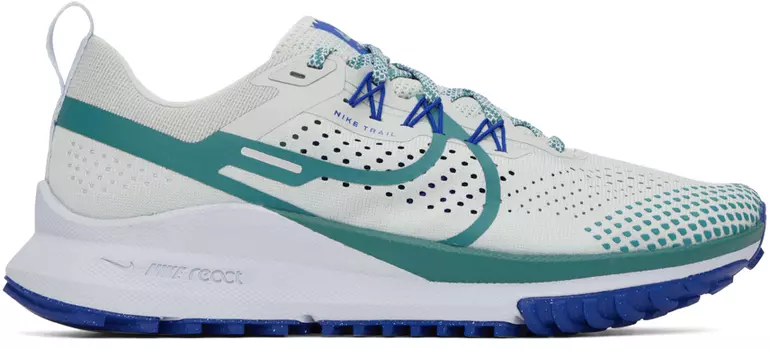Зелено-синие кроссовки Pegasus Trail 4 Nike