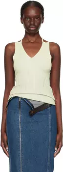 Зелено-синяя майка с крест-накрест Paris Georgia