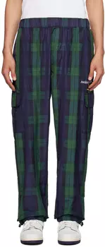 Зелено-темно-синие брюки-карго Awake NY Edition Tommy Jeans