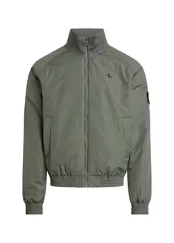 Зеленое мужское пальто Calvin Klein Jeans