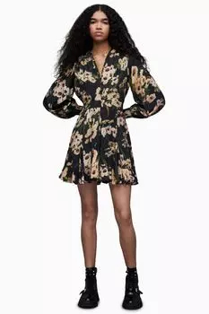 Зеленое платье AllSaints Dana Francoise All Saints, зеленый