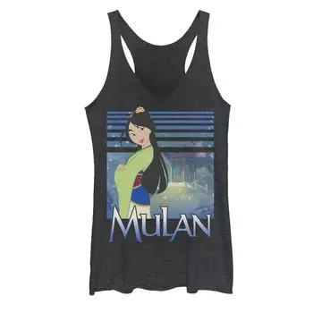 Зеленое платье Disney's Mulan Juniors с блестящей майкой и рисунком Licensed Character