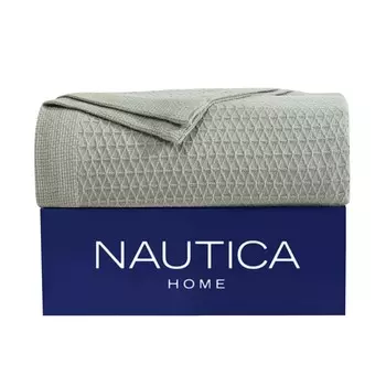 Зеленое полное одеяло Nautica Baird Queen Queen, цвет Atlantis Green Wintl
