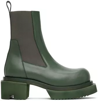 Зеленые ботинки Beatles Bogun Rick Owens