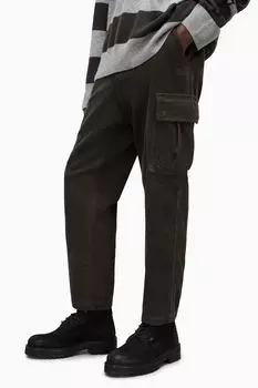 Зеленые брюки AllSaints Trebbi All Saints, зеленый