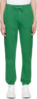 Зеленые брюки для отдыха Rue Richelieu Maison Kitsun