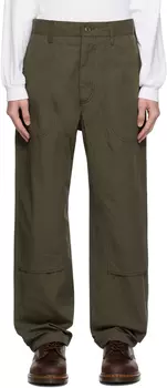 Зеленые брюки для скалолазания Engineered Garments