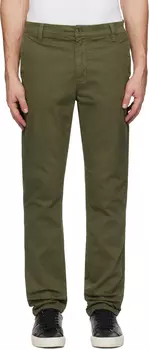 Зеленые брюки Easy Alvin Nudie Jeans