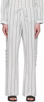 Зеленые брюки-карго Adrien Gimaguas