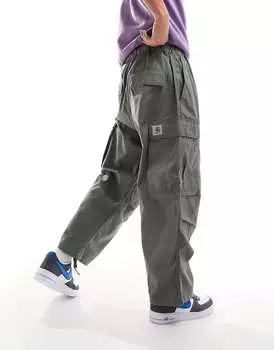 Зеленые брюки-карго Carhartt WIP jet