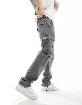 Зеленые брюки карго узкого кроя Carhartt WIP Aviation