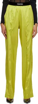 Зеленые брюки PJ Lounge TOM FORD