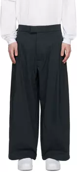 Зеленые брюки со складками ACRONYM