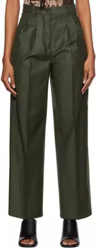 Зеленые брюки тресси A.P.C.